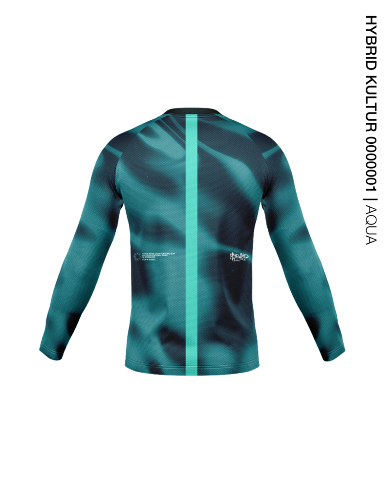 Alternative view of Hybrid Kultur 0000001 – Aqua Long Sleeve